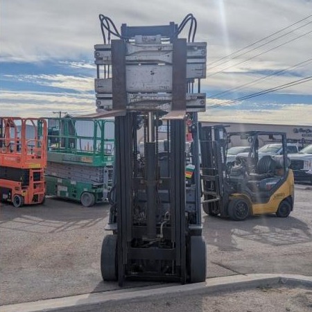 Used 2012 TOYOTA 8FGCU30 Cushion Tire Forklift for sale in El Paso Texas