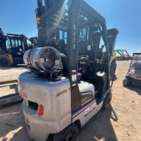 Used 2012 NISSAN MAP1F2A25LV Cushion Tire Forklift for sale in Odessa Texas