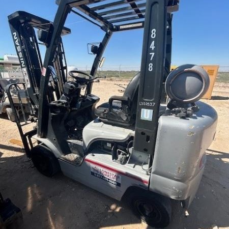 Used 2012 NISSAN MAP1F2A25LV Cushion Tire Forklift for sale in Odessa Texas