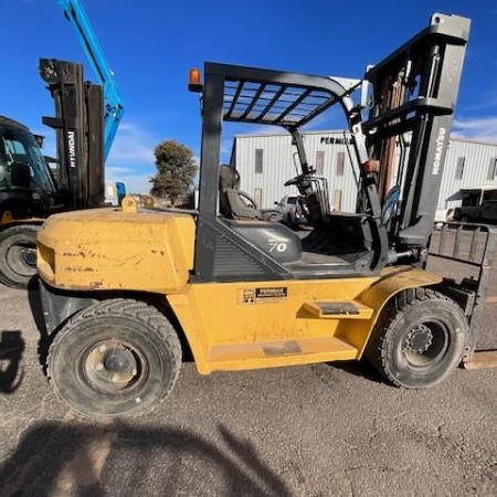 Used 2014 KOMATSU FD70-10 Pneumatic Tire Forklift for sale in Odessa Texas