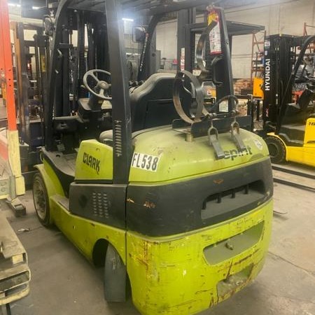 Used 2014 CLARK C30CL Cushion Tire Forklift for sale in Garland Texas