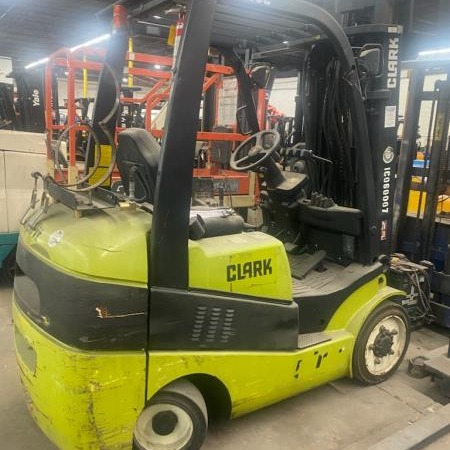 Used 2014 CLARK C30CL Cushion Tire Forklift for sale in Garland Texas