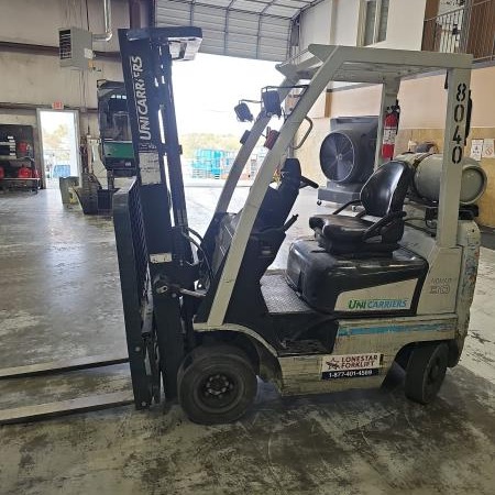 Used 2020 NISSAN MAP1F1A18LV Pneumatic Tire Forklift for sale in El Paso Texas