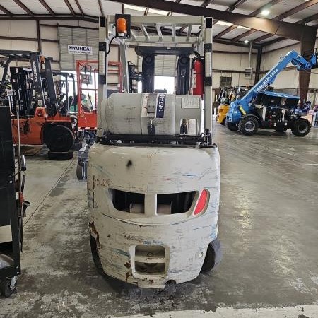 Used 2020 NISSAN MAP1F1A18LV Pneumatic Tire Forklift for sale in El Paso Texas