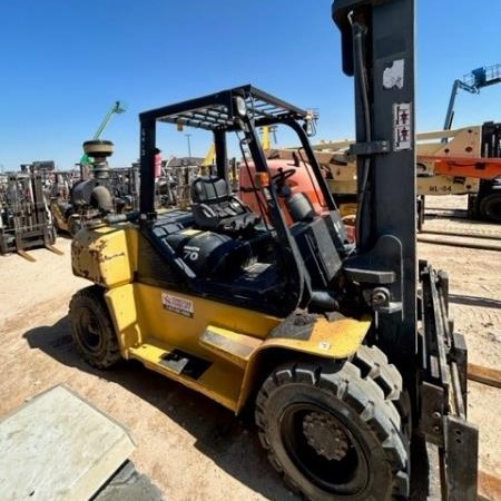 Used 2015 KOMATSU FD70-10 Pneumatic Tire Forklift for sale in Odessa Texas