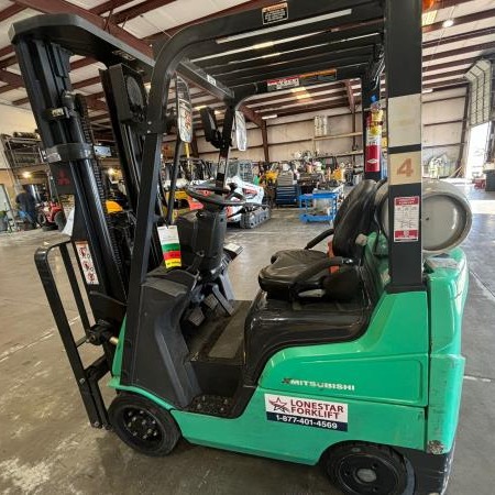 Used 2019 MITSUBISHI FGC15N Cushion Tire Forklift for sale in El Paso Texas