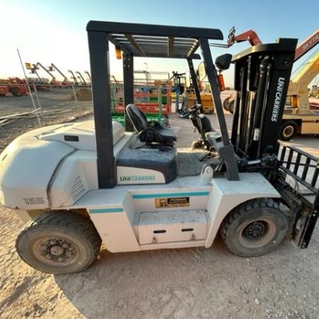 Used 2019 NISSAN L1F6F70V Pneumatic Tire Forklift for sale in Odessa Texas