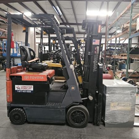 Used 2008 TOYOTA 7FBCU15 Electric Forklift for sale in El Paso Texas