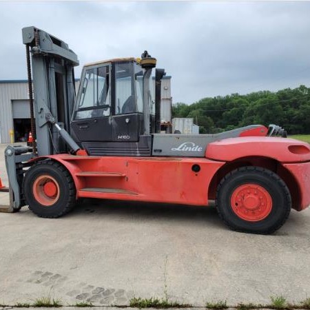 Used 2005 LINDE H160 Pneumatic Tire Forklift for sale in San Antonio Texas