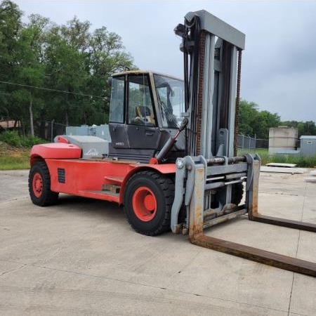 Used 2005 LINDE H160 Pneumatic Tire Forklift for sale in San Antonio Texas