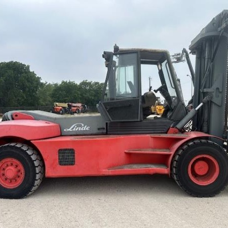 Used 2005 LINDE H160 Pneumatic Tire Forklift for sale in San Antonio Texas