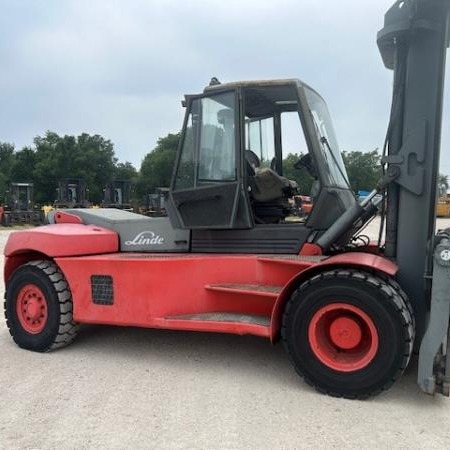 Used 2005 LINDE H160 Pneumatic Tire Forklift for sale in San Antonio Texas