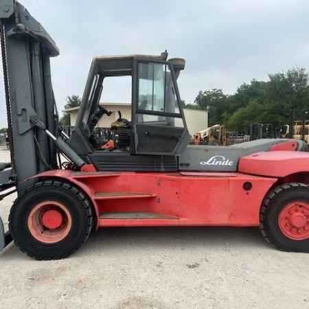 Used 2005 LINDE H160 Pneumatic Tire Forklift for sale in San Antonio Texas