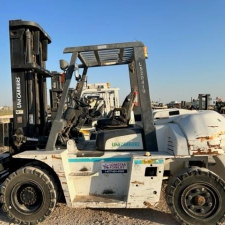 Used 2018 NISSAN L1F6F70V Pneumatic Tire Forklift for sale in Odessa Texas