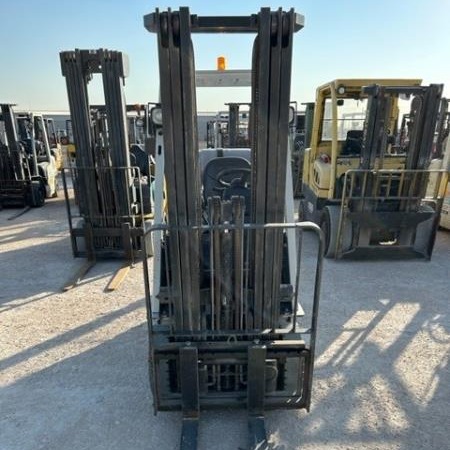 Used 2014 NISSAN MAP1F1A15LV Pneumatic Tire Forklift for sale in Odessa Texas