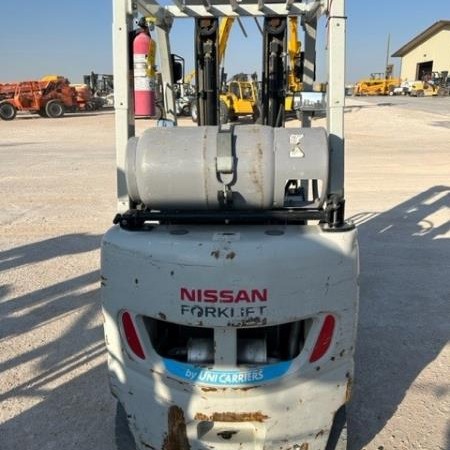 Used 2014 NISSAN MAP1F1A15LV Pneumatic Tire Forklift for sale in Odessa Texas