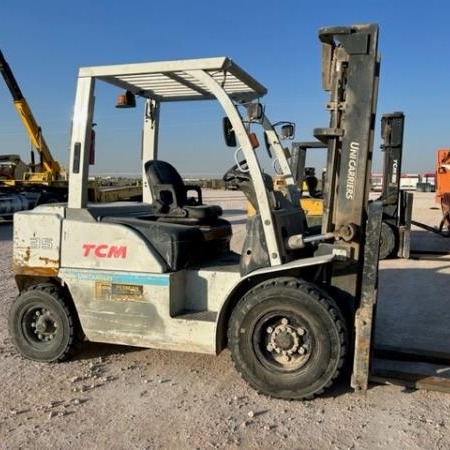 Used 2015 TCM FD35-T2 Pneumatic Tire Forklift for sale in Odessa Texas