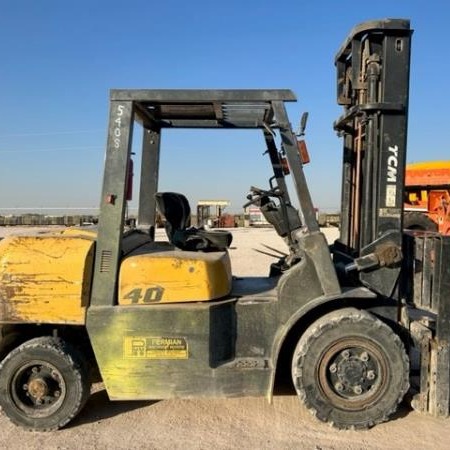 Used 2012 TCM FD40T2 Pneumatic Tire Forklift for sale in Odessa Texas