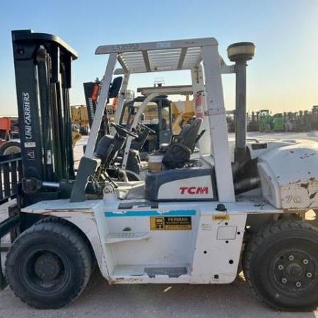 Used 2014 TCM FD70-2 Pneumatic Tire Forklift for sale in Odessa Texas