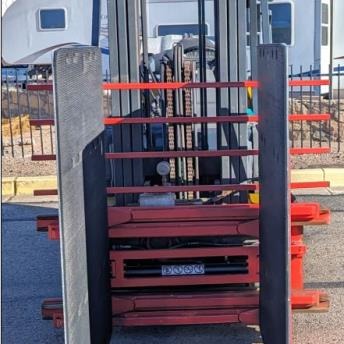 Used 2008 KOMATSU FG25ST-16 Pneumatic Tire Forklift for sale in El Paso Texas