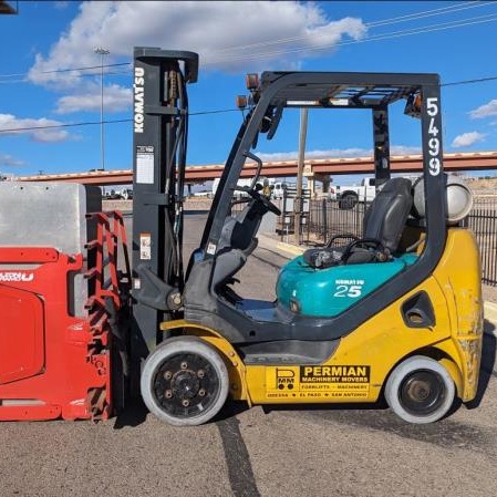 Used 2008 KOMATSU FG25ST-16 Pneumatic Tire Forklift for sale in El Paso Texas