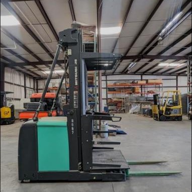 Used 2015 MITSUBISHI EOP15HN2 Narrow Aisle Forklift for sale in El Paso Texas