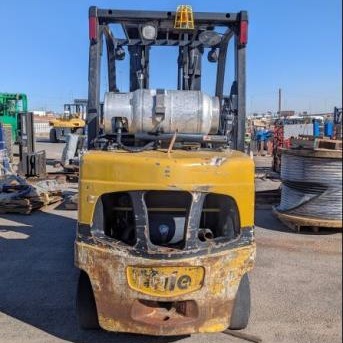 Used 2014 YALE GLC080VX Cushion Tire Forklift for sale in San Antonio Texas