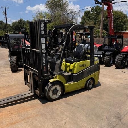 Used 2014 CLARK C30CL Cushion Tire Forklift for sale in Garland Texas