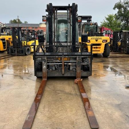 Used 2020 HYUNDAI 70D-9 Pneumatic Tire Forklift for sale in Houston Texas