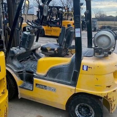 Used 2017 HYUNDAI 25L-7A Pneumatic Tire Forklift for sale in Garland Texas