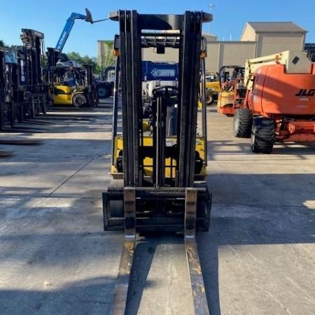 Used 2017 HYUNDAI 25LC-7A Cushion Tire Forklift for sale in Houston Texas