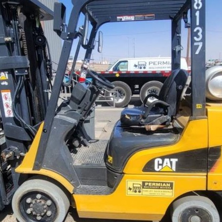 Used 2017 CAT 2C5000 Cushion Tire Forklift for sale in El Paso Texas