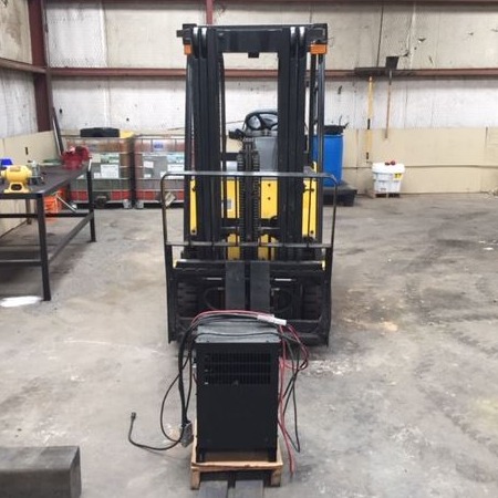 Used 2017 HYUNDAI 30BC-9 Electric Forklift for sale in Garland Texas