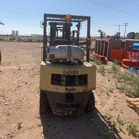 Used 2004 YALE GLP050 Pneumatic Tire Forklift for sale in Midland Texas