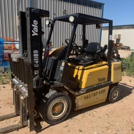 Used 2004 YALE GLP050 Pneumatic Tire Forklift for sale in Midland Texas