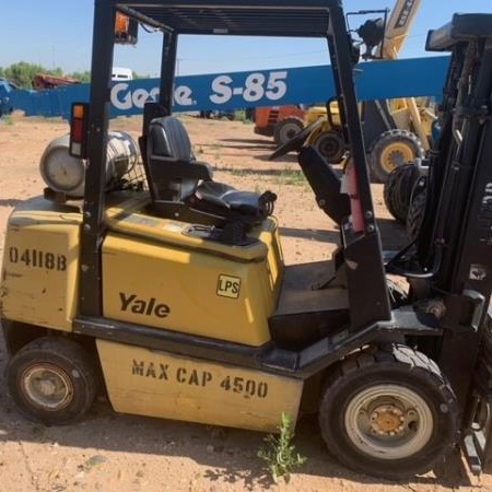 Used 2004 YALE GLP050 Pneumatic Tire Forklift for sale in Midland Texas