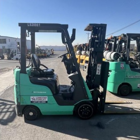 Used 2018 MITSUBISHI FGC15N Cushion Tire Forklift for sale in El Paso Texas