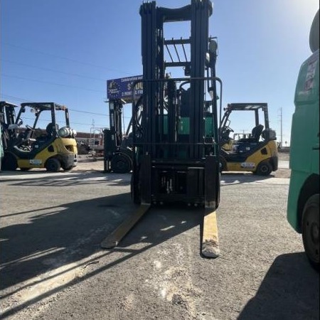 Used 2018 MITSUBISHI FGC15N Cushion Tire Forklift for sale in El Paso Texas