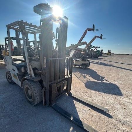 Used 2019 UNICARRIERS PFD70M Pneumatic Tire Forklift for sale in Odessa Texas