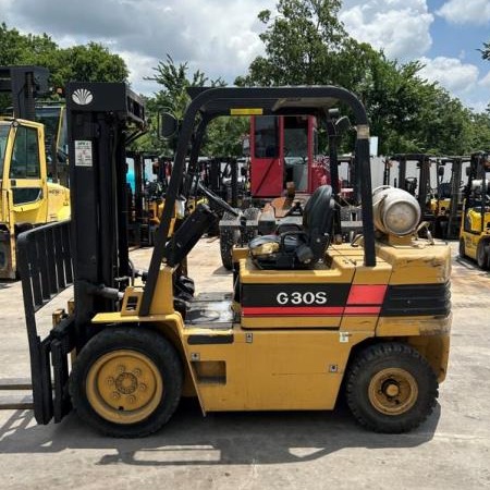 Used 1997 DAEWOO G30S-2 Pneumatic Tire Forklift for sale in Houston Texas