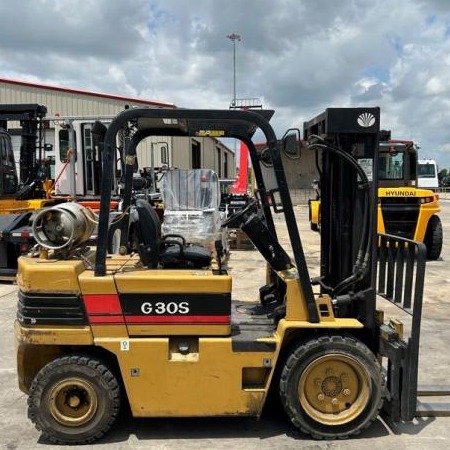 Used 1997 DAEWOO G30S-2 Pneumatic Tire Forklift for sale in Houston Texas