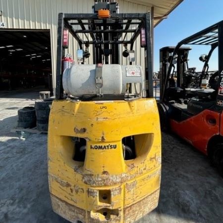 Used 2008 KOMATSU FG20SHT-16 Pneumatic Tire Forklift for sale in Odessa Texas