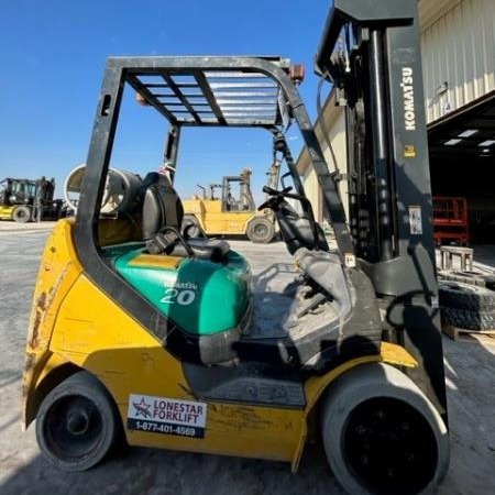 Used 2008 KOMATSU FG20SHT-16 Pneumatic Tire Forklift for sale in Odessa Texas