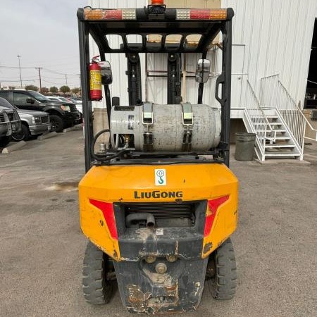 Used 2021 LIUGONG CLG2025G Pneumatic Tire Forklift for sale in El Paso Texas