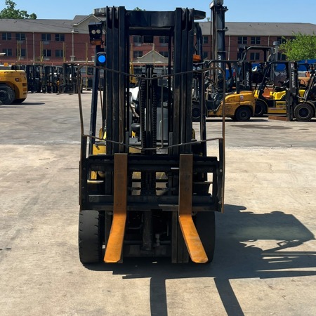 Used 2018 HYUNDAI 25L-7A Pneumatic Tire Forklift for sale in Houston Texas