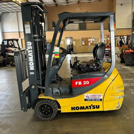 Used 2016 KOMATSU FB20MFU-12 Electric Forklift for sale in El Paso Texas