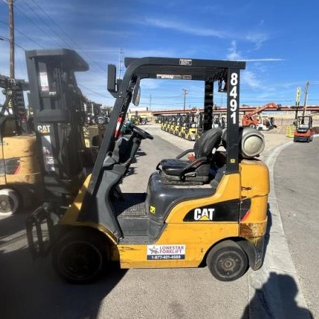 Used 2019 CAT 2C5000 Cushion Tire Forklift for sale in El Paso Texas