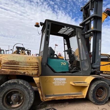 Used 2006 KOMATSU FG70T-8 Pneumatic Tire Forklift for sale in Odessa Texas