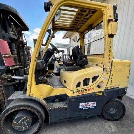 Used 2015 HYSTER S155FT Cushion Tire Forklift for sale in Odessa Texas