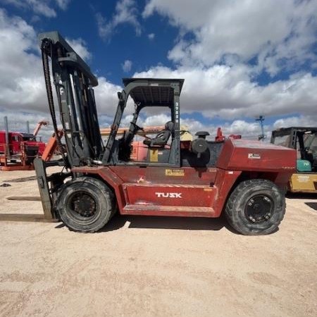 Used 2008 TUSK 3500PD-8 Pneumatic Tire Forklift for sale in Odessa Texas